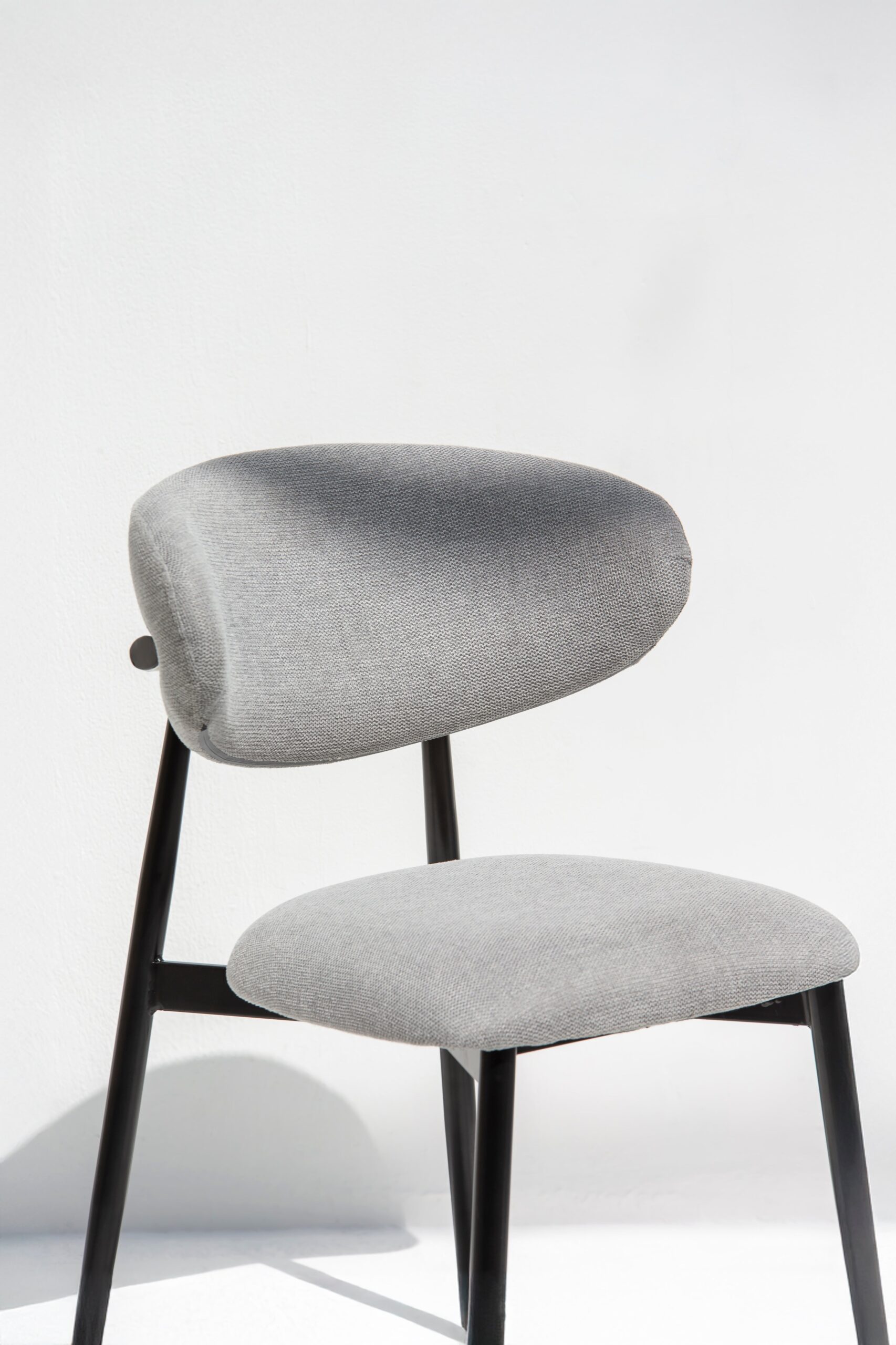 Alto Grey Upholstered Dining Chair - Image 2