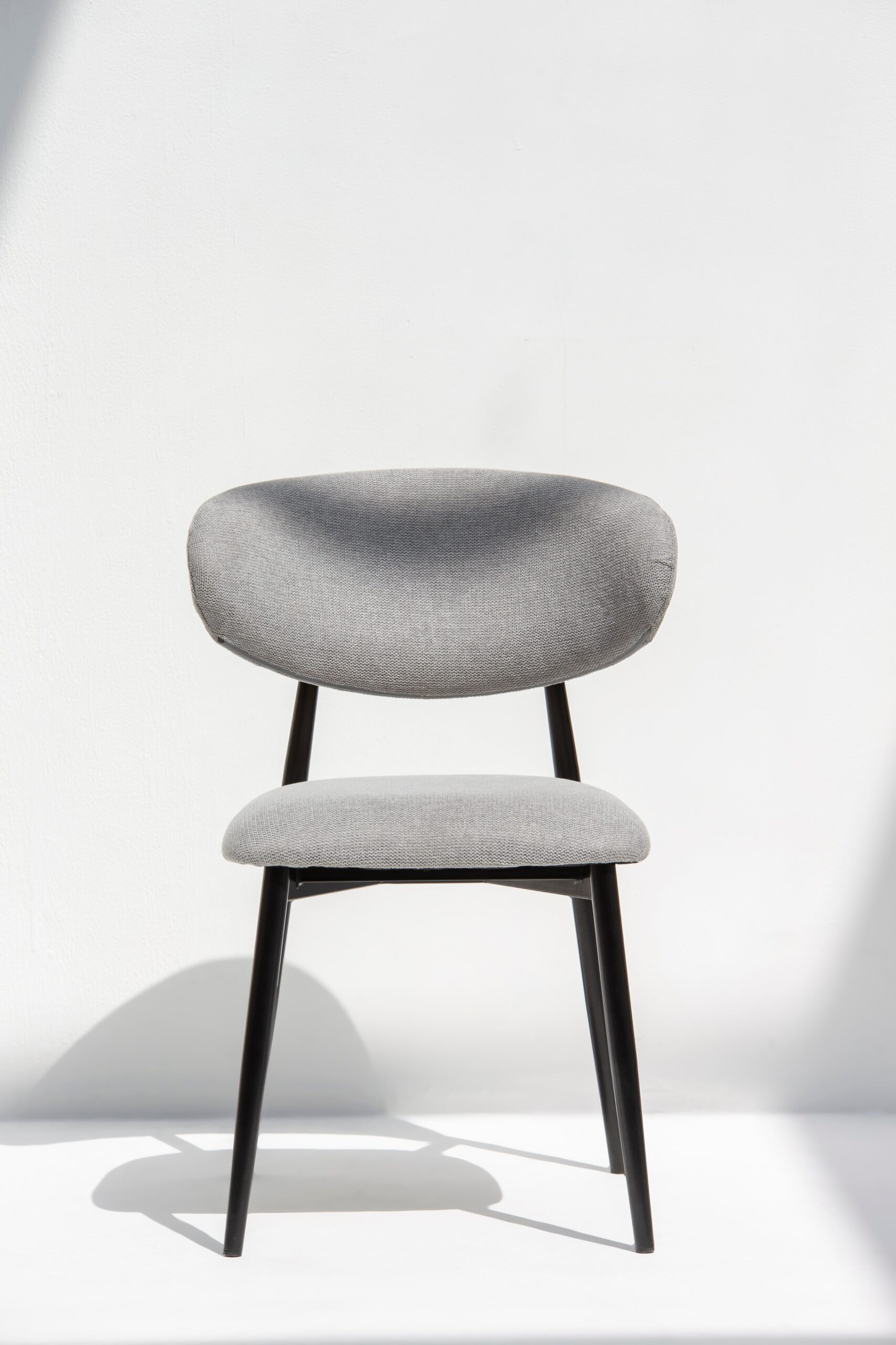 Alto Grey Upholstered Dining Chair - Image 3