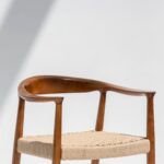 Grazia Dark Rubberwood Dining Chair