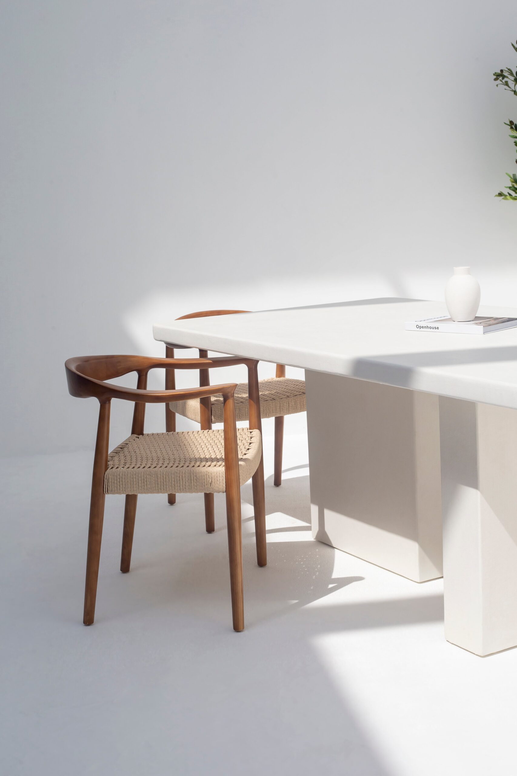 Grazia Dark Rubberwood Dining Chair - Image 5