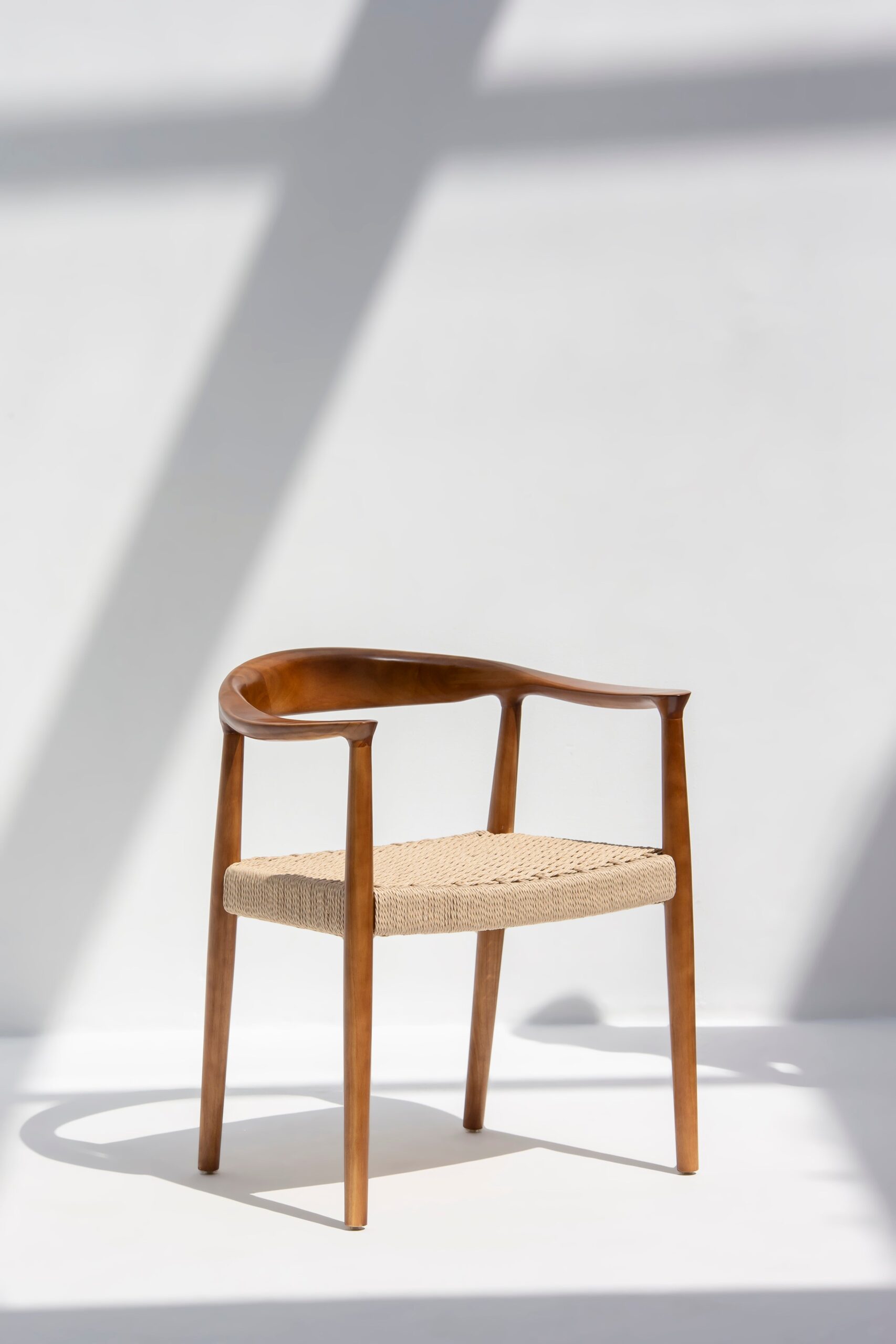 Grazia Dark Rubberwood Dining Chair - Image 6