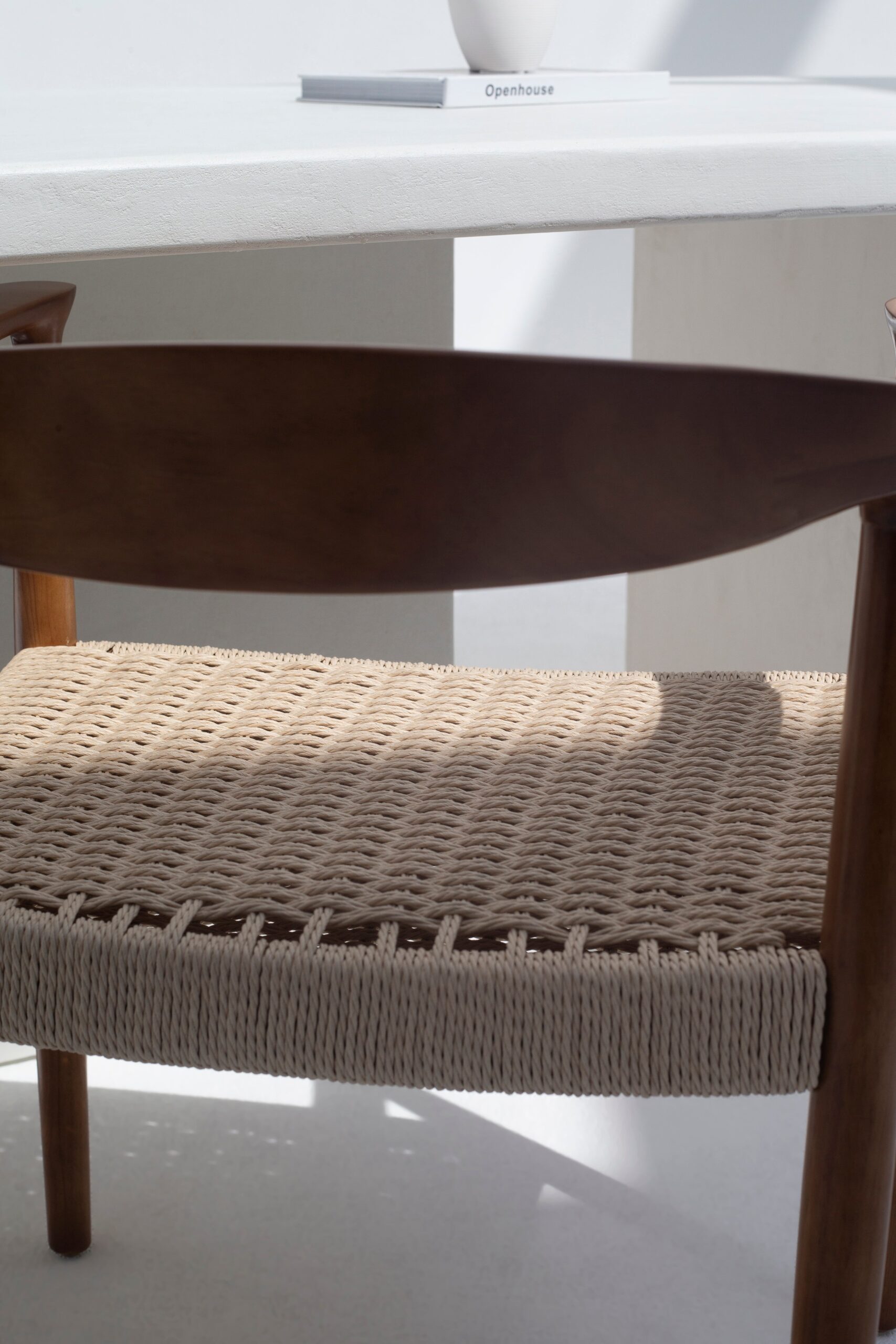 Grazia Dark Rubberwood Dining Chair - Image 10