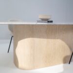 Ella Palissandro Pink Marble Dining Table