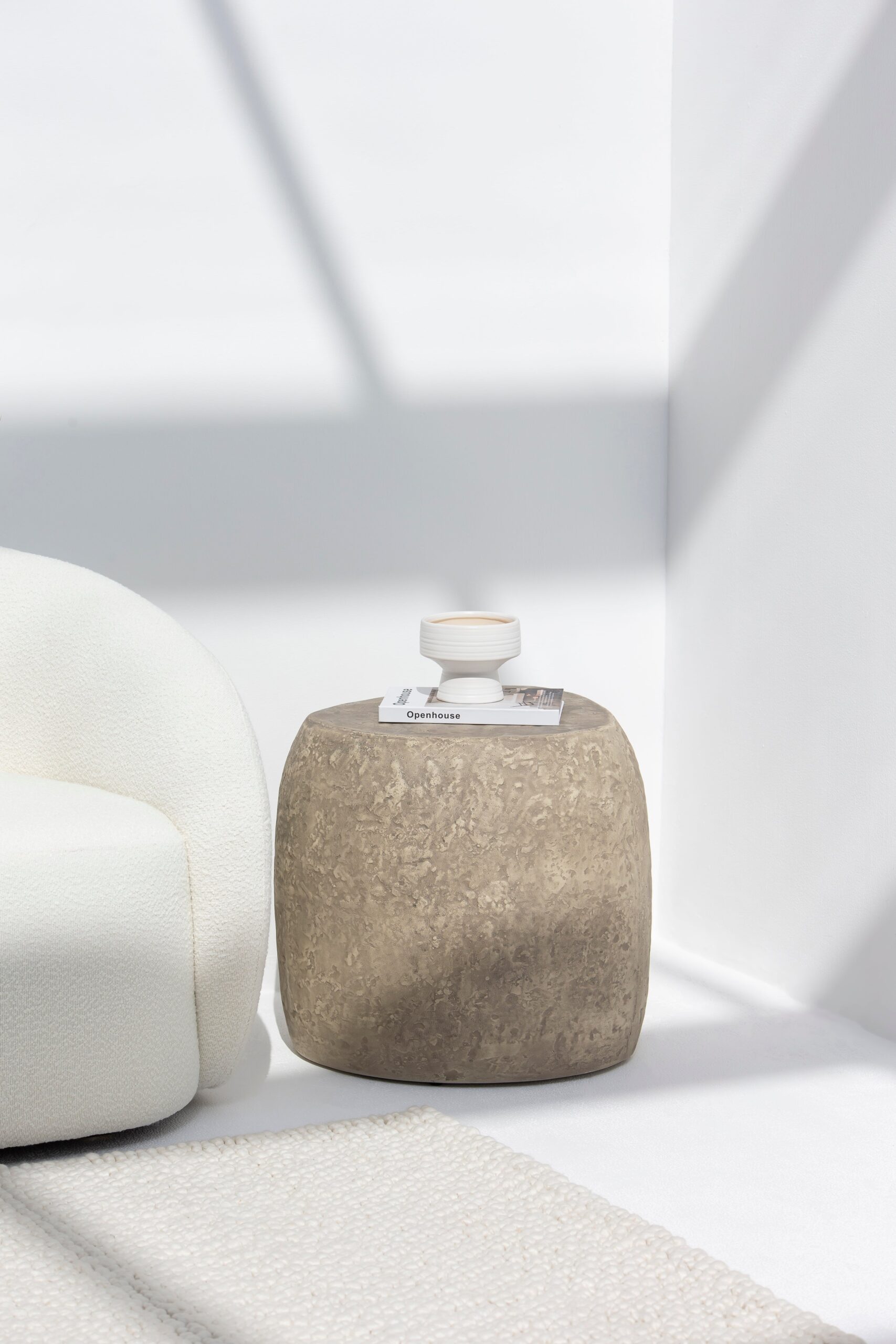 Sandra Concrete Side Table - Image 3