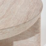 Morrison Travertine Finish Concrete Coffee Table