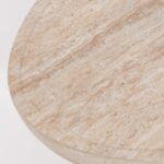 Vista Travertine Finish Concrete Coffee Table