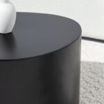Marina Black Concrete Coffee Table