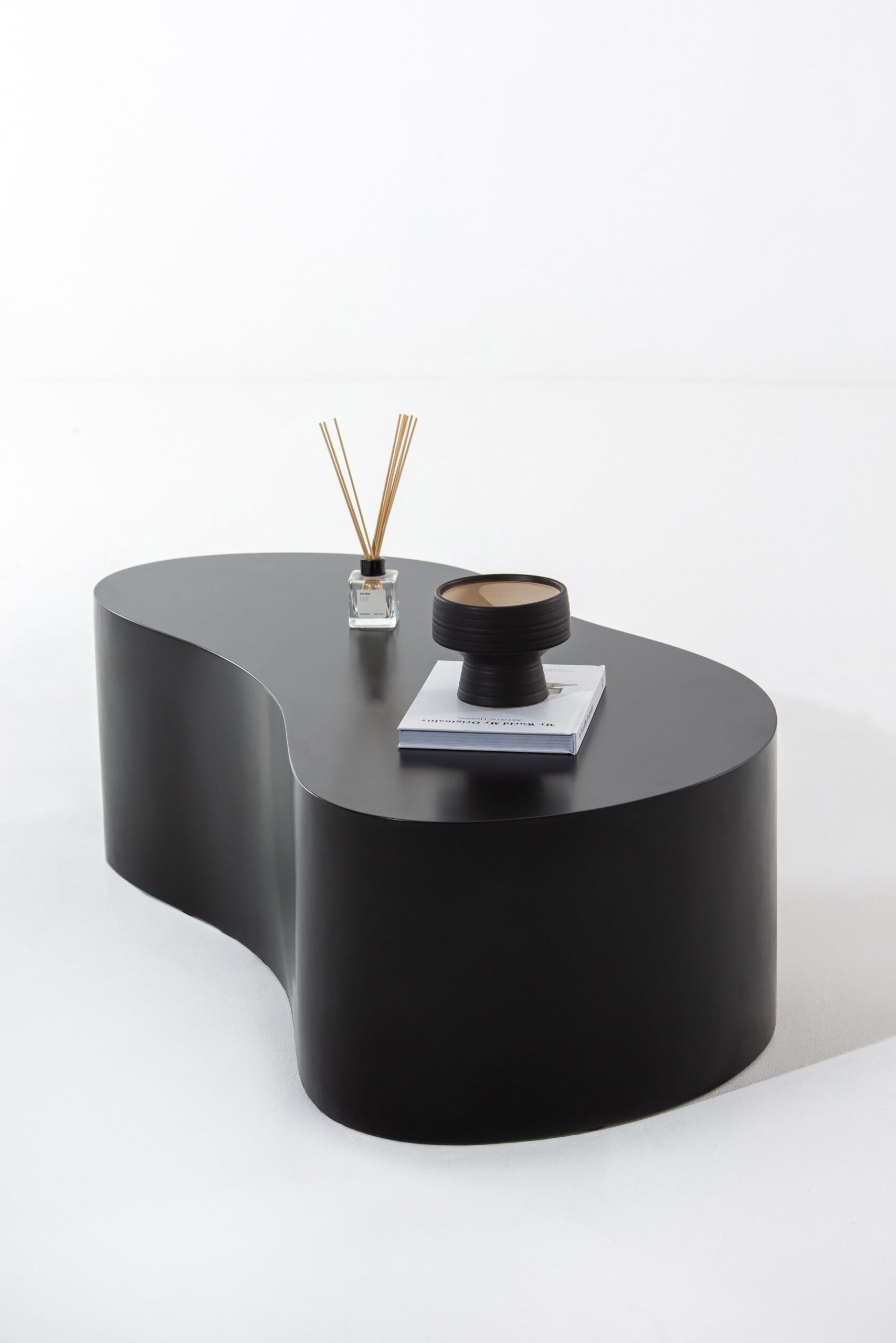 Marina Black Concrete Coffee Table - Image 7