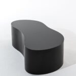 Marina Black Concrete Coffee Table