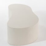 Marina Off White Concrete Coffee Table