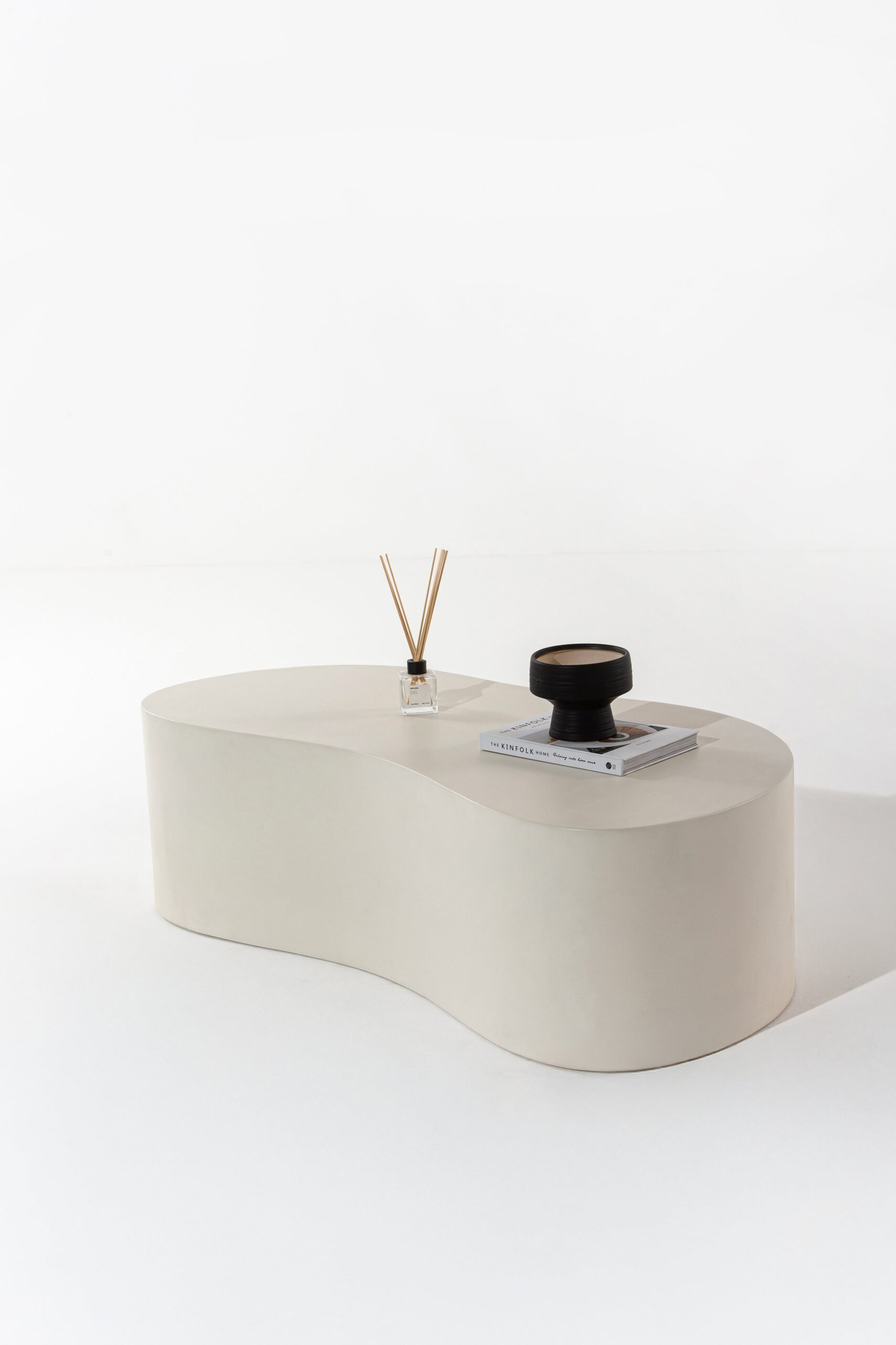 Marina Off White Concrete Coffee Table - Image 4