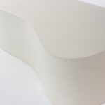 Marina Off White Concrete Coffee Table
