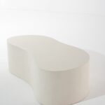 Marina Off White Concrete Coffee Table