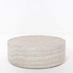 Alto Travertine Finish Concrete Coffee Table