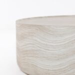 Alto Travertine Finish Concrete Coffee Table