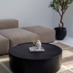 Alto Black Concrete Coffee Table