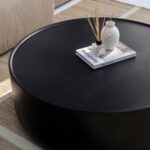 Alto Black Concrete Coffee Table