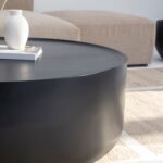 Alto Black Concrete Coffee Table