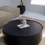 Alto Black Concrete Coffee Table