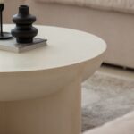 Morrison Cream Concrete Coffee Table
