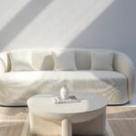 Morrison Cream Concrete Coffee Table