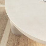 Morrison Cream Concrete Coffee Table