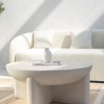 Morrison Cream Concrete Coffee Table