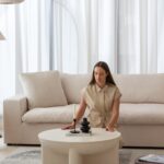 Morrison Cream Concrete Coffee Table