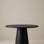 Clio Black Concrete Dining Table