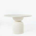 Arcadia Light Beige Concrete Dining Table