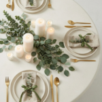 Arcadia Light Beige Concrete Dining Table