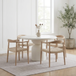 Arcadia Light Beige Concrete Dining Table
