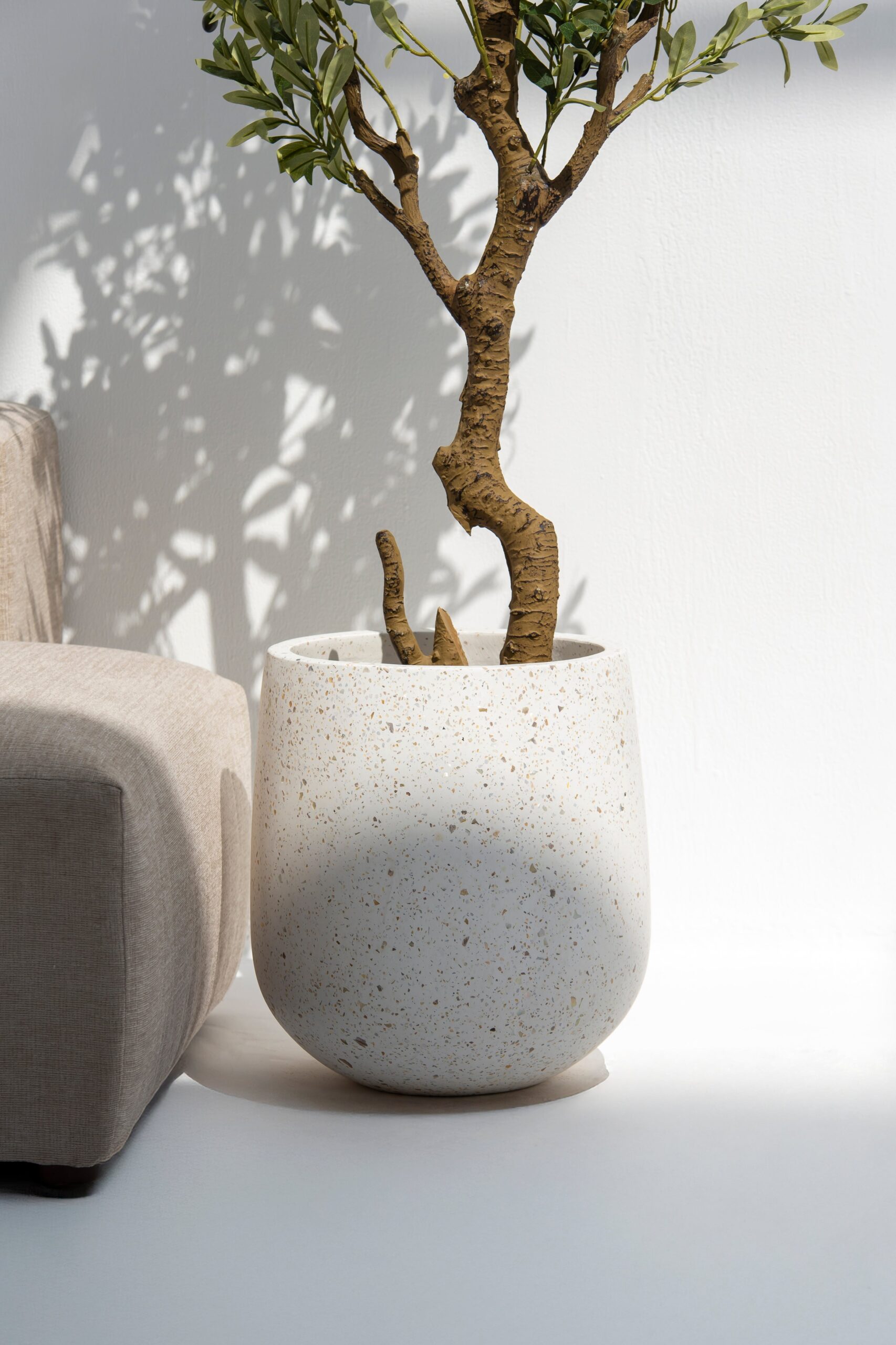 Sena Terrazzo Concrete Pot - Image 5