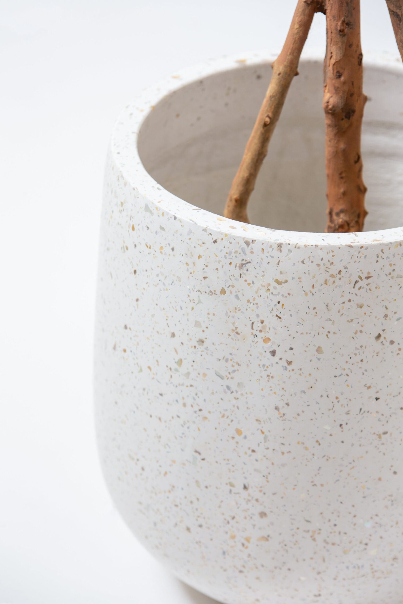 Sena Terrazzo Concrete Pot - Image 9