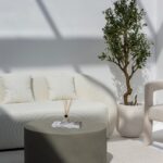 Riviera Olive Concrete Coffee Table