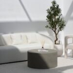 Riviera Olive Concrete Coffee Table