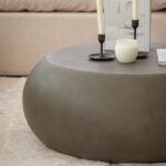 Rosso Concrete Coffee Table