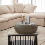 Rosso Concrete Coffee Table