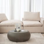 Rosso Concrete Coffee Table