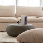 Rosso Concrete Coffee Table