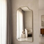Arcadia Gold Irregular Frame Mirror