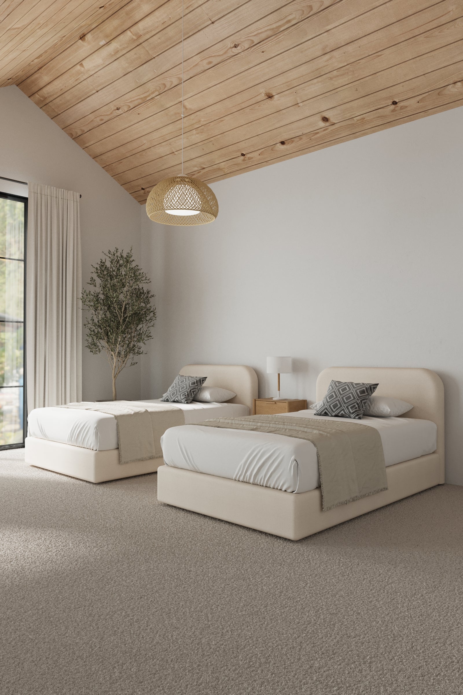 Chiara Upholstered Platform Bed - Image 2
