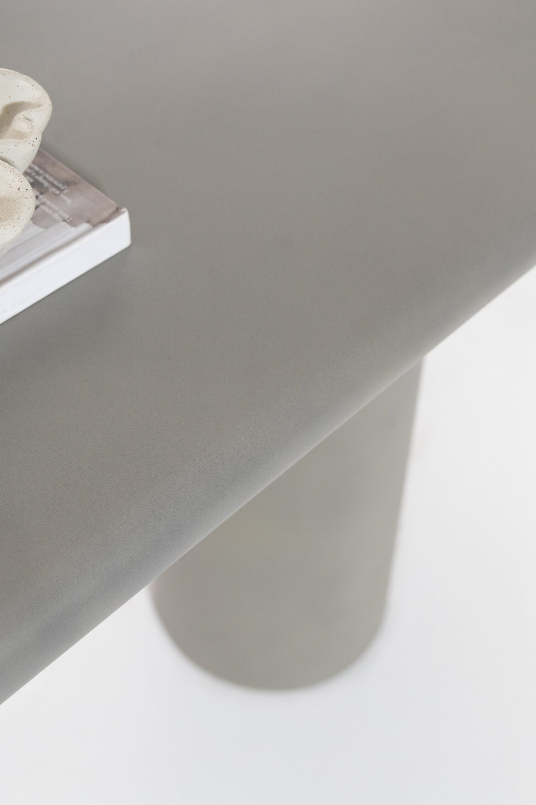 Dune Olive Concrete Console Table - Image 10