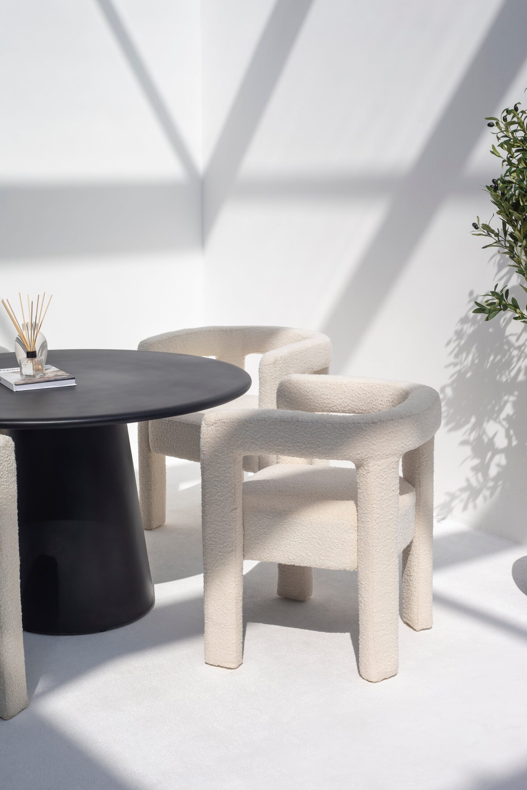 Bella Off White Chair - Image 4
