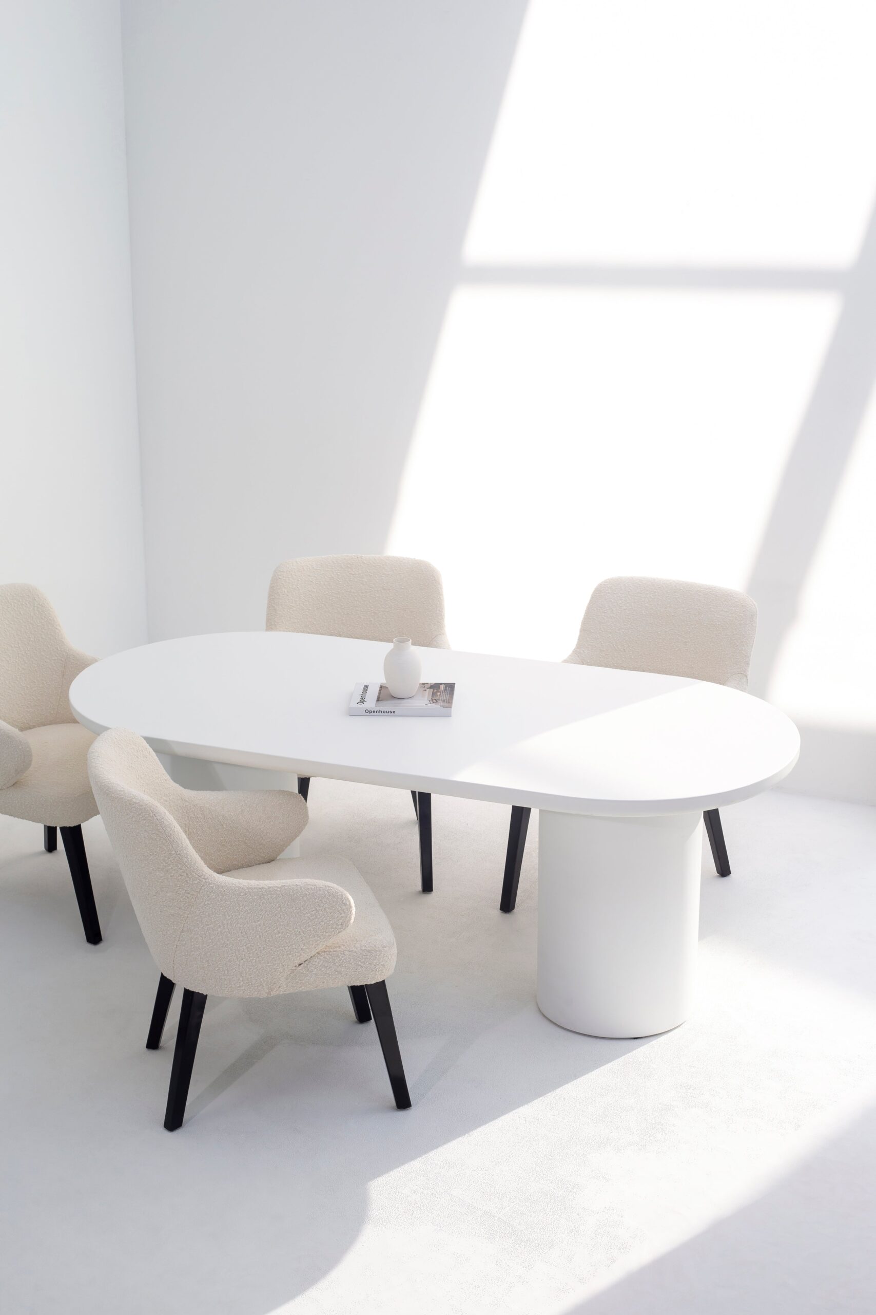 Saveria Boucle Dining Chair - Image 2