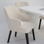 Saveria Boucle Dining Chair