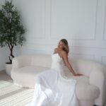 Aella Off White Bouclé 2 Seater Sofa