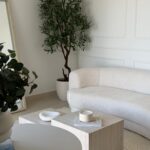 Aella Off White Bouclé 2 Seater Sofa