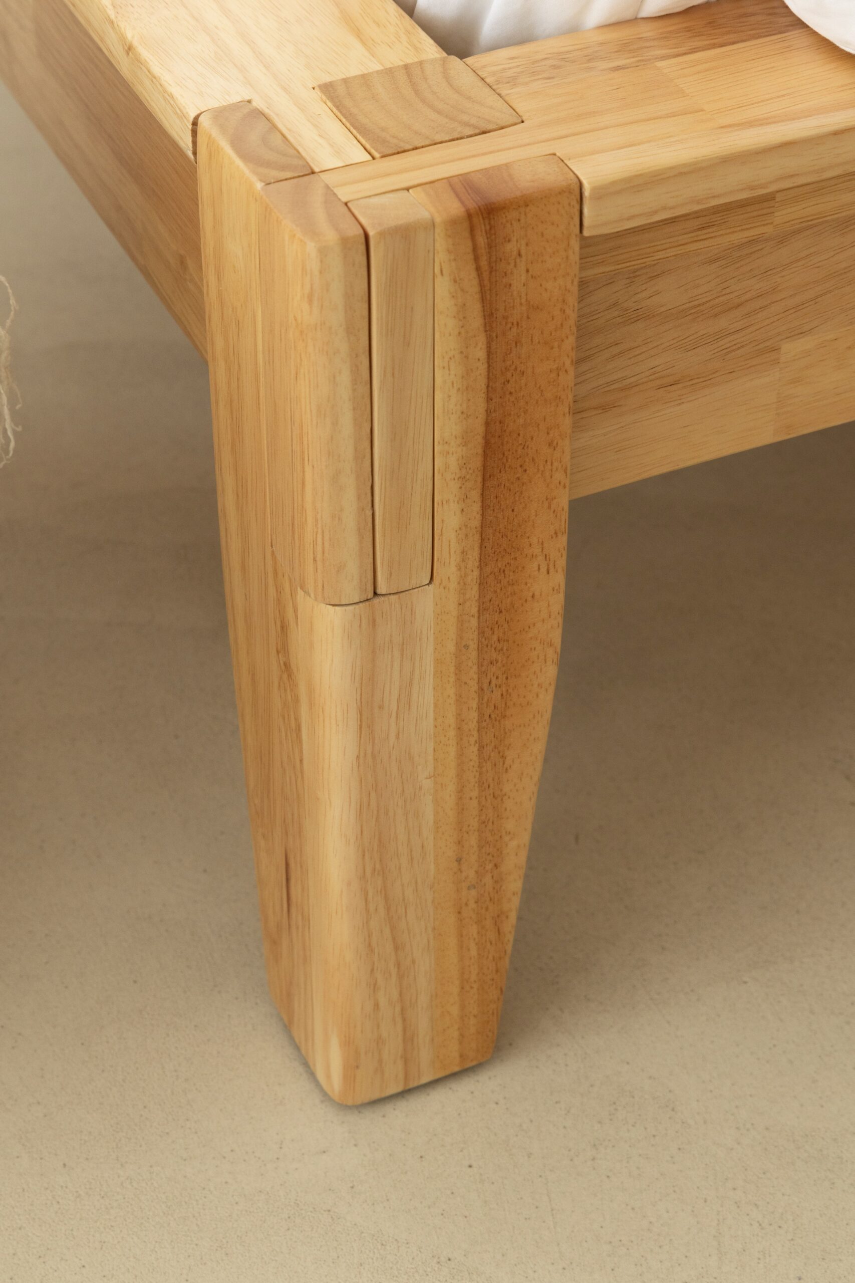 Kohana Japanese Joinery Lightwood Bed - Image 2