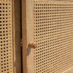 Monroe Rattan 3 Doors Sideboard